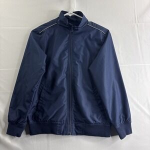 The Chldren's Place Boy's Blue Full Zip Large (10-12) L/S Jacket Athletic School